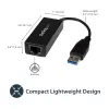 StarTech.com USB 3.0 naar Gigabit Ethernet netwerkadapter, 10/100/1000 Mbit/s, USB naar RJ45, USB naar LAN adapter, USB 3.0 Ethernet adapter (GbE), TAA-conform