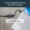 StarTech.com USB 3.0 naar Gigabit Ethernet netwerkadapter, 10/100/1000 Mbit/s, USB naar RJ45, USB naar LAN adapter, USB 3.0 Ethernet adapter (GbE), TAA-conform
