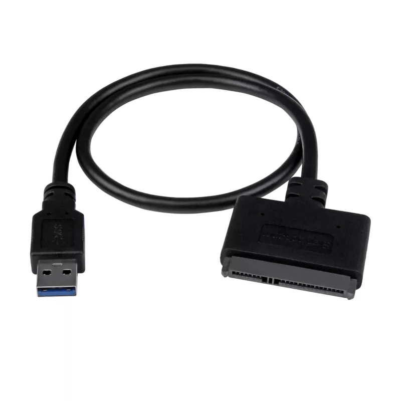 StarTech.com USB 3.1 naar 2,5 inch SATA harde schijf-adapter – USB 3.1 Gen 2 10 Gbit/s met UASP externe HDD/SSD opslagconverter