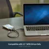 StarTech.com USB 3.1 naar 2,5 inch SATA harde schijf-adapter – USB 3.1 Gen 2 10 Gbit/s met UASP externe HDD/SSD opslagconverter