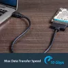 StarTech.com USB 3.1 naar 2,5 inch SATA harde schijf-adapter – USB 3.1 Gen 2 10 Gbit/s met UASP externe HDD/SSD opslagconverter