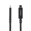 StarTech.com 1,8 m USB-C-naar-USB-C-kabel – 5 A, 100 W PD 3.0 – Gecertificeerd voor Chromebook – USB-IF-gecertificeerd – M/M – USB 3.0 5 Gbit/s – USB-C-oplaadkabel – USB Type-C-kabel