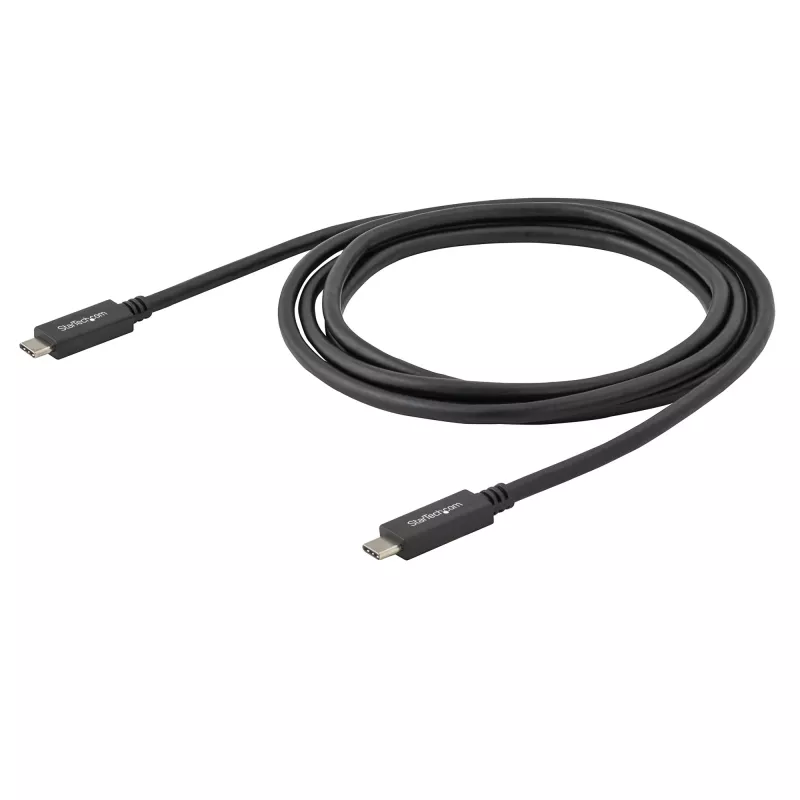 StarTech.com USB-C-kabel met Power Delivery (3A) – M/M – 2 m (6 ft.) – USB 3.0 – USB-IF-gecertificeerd