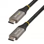 StarTech.com 2m USB-C-kabel 5Gbps – Hoogwaardige USB-C-kabel – USB 3.0 (5Gbps) Type-C-kabel – 100W (5A) Power Delivery laden, DP Alt-modus – USB-C-naar-C-kabel – Laden & synchroniseren