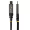 StarTech.com 2m USB-C-kabel 5Gbps – Hoogwaardige USB-C-kabel – USB 3.0 (5Gbps) Type-C-kabel – 100W (5A) Power Delivery laden, DP Alt-modus – USB-C-naar-C-kabel – Laden & synchroniseren