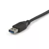 StarTech.com USB31AC1M USB-A naar USB-C-kabel, male/male, USB 3.1, 10 Gbps, 1 m (3 ft), zwart