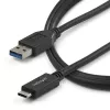 StarTech.com USB31AC1M USB-A naar USB-C-kabel, male/male, USB 3.1, 10 Gbps, 1 m (3 ft), zwart