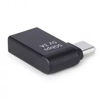StarTech.com haakse USB-C-naar-USB-A-adapter, USB 5 Gbit/s, compacte USB-C-stekker naar USB-A-bus-adapter, metalen behuizing, stekker/bus