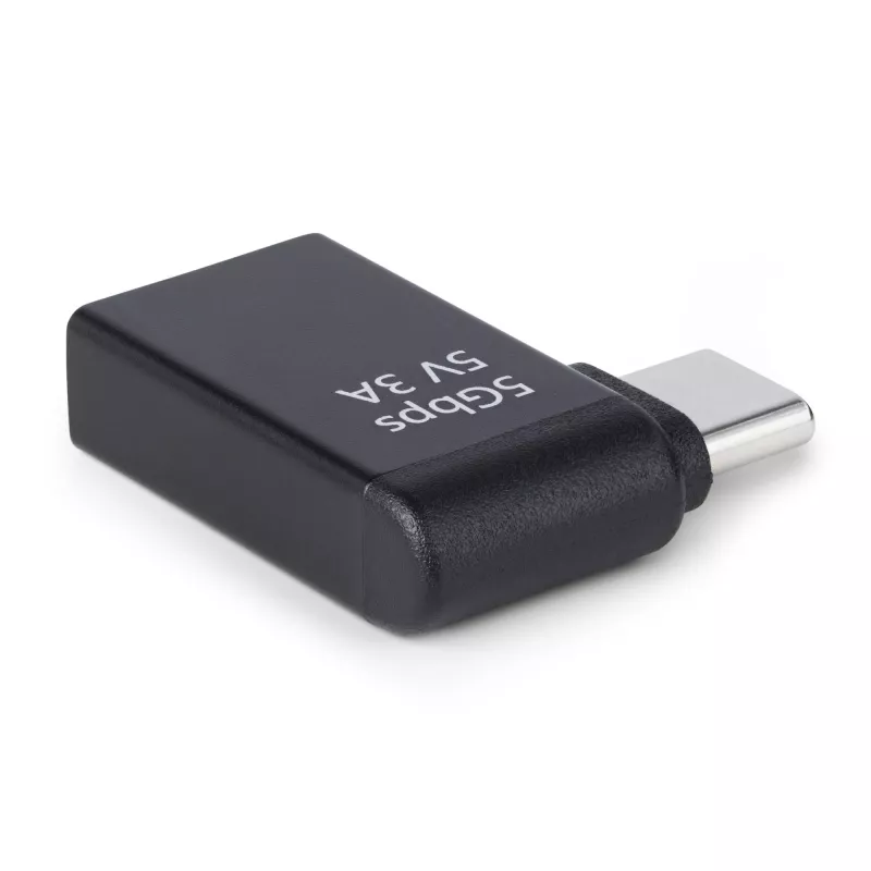 StarTech.com haakse USB-C-naar-USB-A-adapter, USB 5 Gbit/s, compacte USB-C-stekker naar USB-A-bus-adapter, metalen behuizing, stekker/bus
