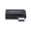 StarTech.com haakse USB-C-naar-USB-A-adapter, USB 5 Gbit/s, compacte USB-C-stekker naar USB-A-bus-adapter, metalen behuizing, stekker/bus