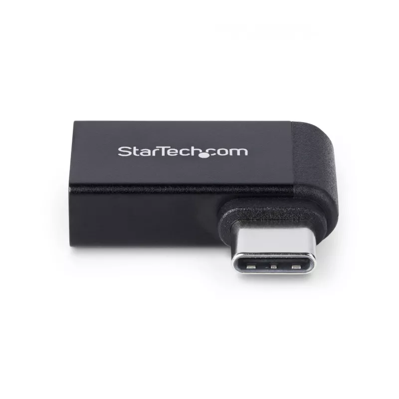 StarTech.com haakse USB-C-naar-USB-A-adapter, USB 5 Gbit/s, compacte USB-C-stekker naar USB-A-bus-adapter, metalen behuizing, stekker/bus