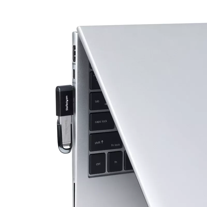 StarTech.com haakse USB-C-naar-USB-A-adapter, USB 5 Gbit/s, compacte USB-C-stekker naar USB-A-bus-adapter, metalen behuizing, stekker/bus