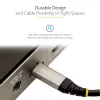 StarTech.com 3ft (1m) USB-C-kabel 10 Gbit/s – USB-IF-gecertificeerde USB-C-kabel – USB 3.1 Type-C-kabel – 100W (5A) Power Delivery laden, DP Alt Mode – USB-C-naar-C-kabel – Laden & synchroniseren