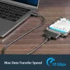 StarTech.com USB 3.1 (10 Gbit/s) adapterkabel voor 2,5-inch SATA-schijven – USB-C