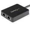 StarTech.com USB 3.0 naar dual-port Gigabit Ethernet adapter NIC met USB-poort