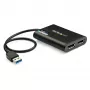 StarTech.com USB 3.0 naar dual DisplayPort adapter – 4K 60Hz, 3.2 Gen 1 (3.1 Gen 1), USB Type-A, DisplayPort-uitgang, 4096 x 2160 pixels