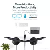 StarTech.com USB 3.0 naar dual DisplayPort adapter – 4K 60Hz, 3.2 Gen 1 (3.1 Gen 1), USB Type-A, DisplayPort-uitgang, 4096 x 2160 pixels