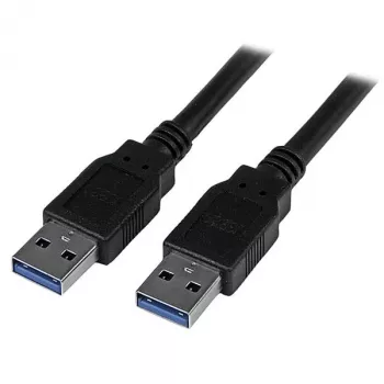 StarTech.com USB 3.0 kabel - A naar A - M/M - 3 m (10 ft.), 3 m, USB A, USB A, USB 3.2 Gen 1 (3.1 Gen 1), Male/Male, zwart