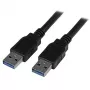 StarTech.com USB3SAA3MBK USB 3.0-kabel, USB-A naar USB-A, male/male, USB 3.1 Gen 1 (5 Gbps), 3 m (10 ft), zwart