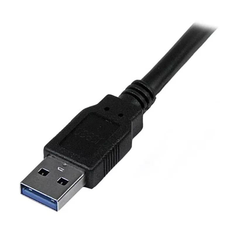 StarTech.com USB3SAA3MBK USB 3.0-kabel, USB-A naar USB-A, male/male, USB 3.1 Gen 1 (5 Gbps), 3 m (10 ft), zwart