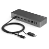 StarTech.com 3ft (1m) USB-C-kabel met USB-A-adapterdongle – Hybride 2-in-1 USB-C-kabel met USB-A – USB-C naar USB-C (10 Gbit/s/100W PD), USB-A naar USB-C (5 Gbit/s) – Ideaal voor hybride dockingstation