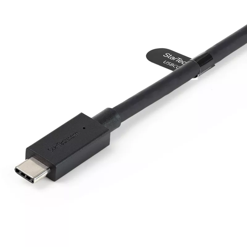 StarTech.com 3ft (1m) USB-C-kabel met USB-A-adapterdongle – Hybride 2-in-1 USB-C-kabel met USB-A – USB-C naar USB-C (10 Gbit/s/100W PD), USB-A naar USB-C (5 Gbit/s) – Ideaal voor hybride dockingstation