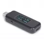 StarTech.com USB-C Power Tester, digitale multimeter, bidirectionele spannings- en stroommeter, tot 240W PD EPR, draagbare USB-C kabel- en poort-vermogensmeter-tester
