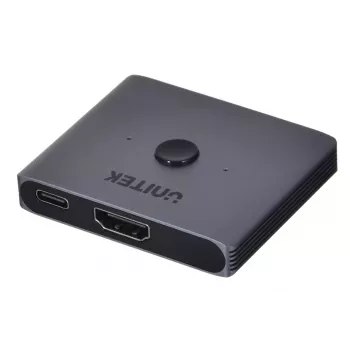 HDMI-switch Unitek V1163A 2x1 8K 60Hz — 2 ingangen naar 1 uitgang