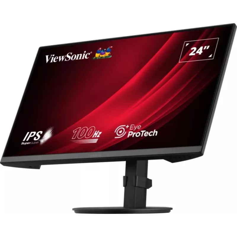 Viewsonic VA VA2408-HDJ computermonitor 61 cm (24 inch) 1920 x 1080 pixel Full HD LED zwart