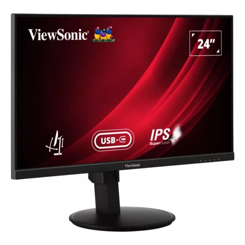 Viewsonic VG Series VG2409-MHDU-2 computermonitor 60,5 cm (23,8 inch) 1920 x 1080 pixel Full HD LED zwart