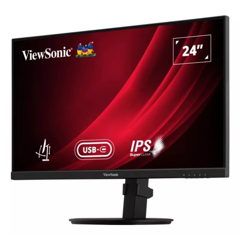 Viewsonic VG Series VG2409-MHDU-2 computermonitor 60,5 cm (23,8 inch) 1920 x 1080 pixel Full HD LED zwart