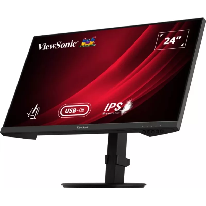 Viewsonic VG Series VG2409-MHDU-2 computermonitor 60,5 cm (23,8 inch) 1920 x 1080 pixel Full HD LED zwart