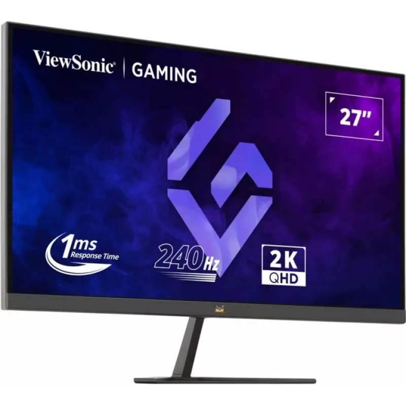 ViewSonic VX2758A-2K-PRO-3 27-inch (68,6 cm) gamingmonitor, IPS, 2560 x 1440 QHD, 240 Hz, 1 ms, FreeSync Premium, HDR400, 2x HDMI 2.1, DisplayPort, zwart