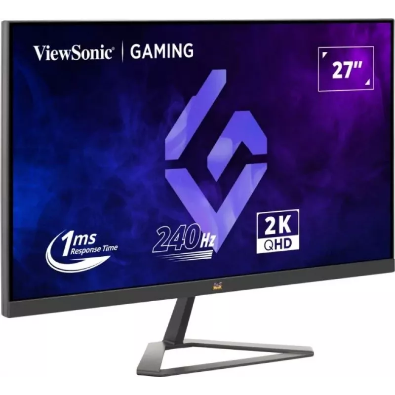 ViewSonic VX2758A-2K-PRO-3 27-inch (68,6 cm) gamingmonitor, IPS, 2560 x 1440 QHD, 240 Hz, 1 ms, FreeSync Premium, HDR400, 2x HDMI 2.1, DisplayPort, zwart