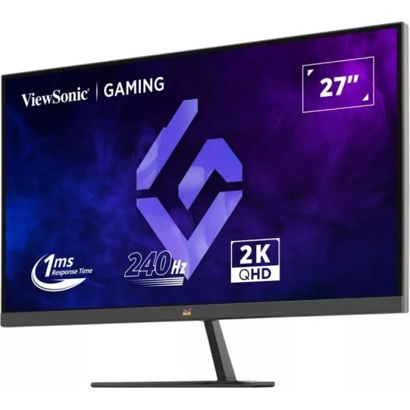 ViewSonic VX2758A-2K-PRO-3 27-inch (68,6 cm) gamingmonitor, IPS, 2560 x 1440 QHD, 240 Hz, 1 ms, FreeSync Premium, HDR400, 2x HDMI 2.1, DisplayPort, zwart