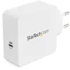 StarTech.com USB-C wandlader - USB-C laptoplader 60W PD - 2m kabel - universele compacte Type-C-voeding - Dell XPS/Lenovo X1 Carbon/HP EliteBook/MacBook - USB-IF/CE-gecertificeerd