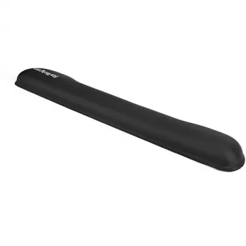 StarTech.com schuim polssteun voor toetsenbord voor ergonomische typondersteuning – gevoerd antislip toetsenbordkussen – pols-, hand- en armsteun voor laptop- of desktopcomputertoetsenbord – zachte zwarte nylon rustondersteuning
