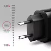 Axagon ACU-QC18 QC 3.0 1× UITGANG wandlader 18W, binnen, AC, zwart