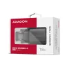 Axagon ACU-QC18 QC 3.0 1× UITGANG wandlader 18W, binnen, AC, zwart