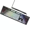 Mechanisch toetsenbord LORGAR Azar 514 wit met RGB-achtergrondverlichting, ENG-layout