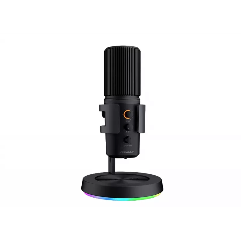 COUGAR studio-microfoon Screamer-X, studio-microfoon, -45 dB, 20 - 20000 Hz, 16 bit, 48 kHz, 120 dB