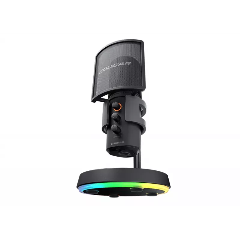 COUGAR studio-microfoon Screamer-X, studio-microfoon, -45 dB, 20 - 20000 Hz, 16 bit, 48 kHz, 120 dB