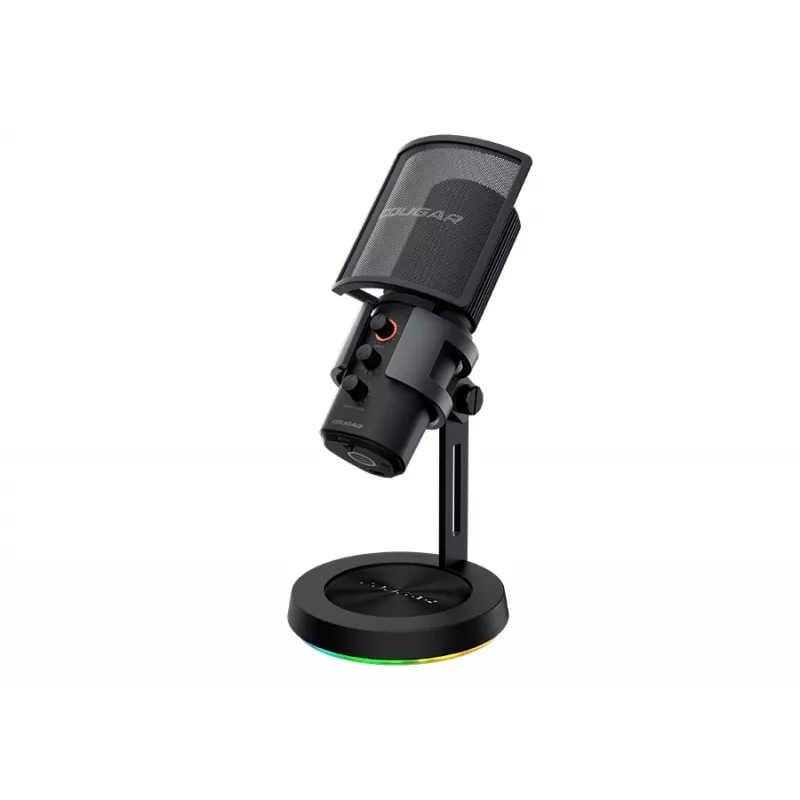 COUGAR studio-microfoon Screamer-X, studio-microfoon, -45 dB, 20 - 20000 Hz, 16 bit, 48 kHz, 120 dB