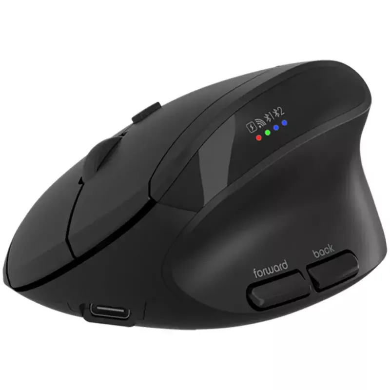 Muis CANYON MW-25 ergonomisch LED AA dualmodus draadloos zwart