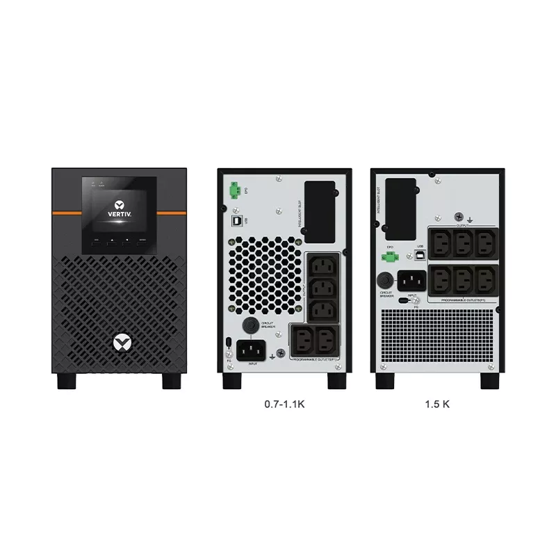 Vertiv Liebert Edge noodstroomvoorziening (UPS) - 1000VA 900W 230V Line-Interactive AVR mini-tower |0.9 PF