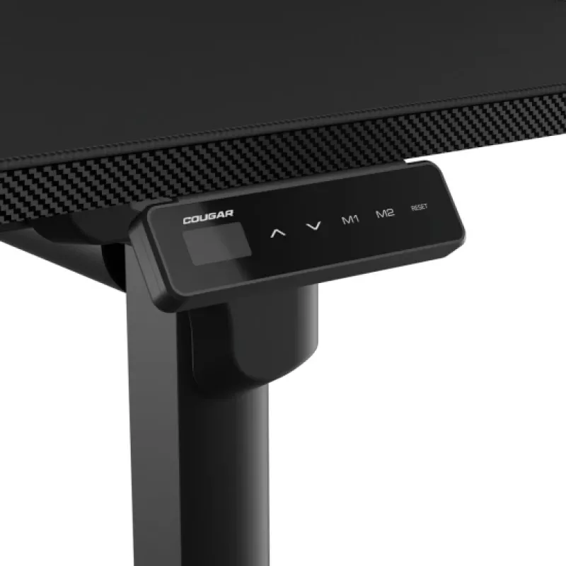 Bureau COUGAR Gaming E-GRAV 180 zwart rechthoekig carbon 180x80cm