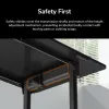 Bureau COUGAR Gaming E-GRAV 180 zwart rechthoekig carbon 180x80cm