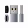 Kabel-adapter Satechi ST-TAUCM USB-A naar USB-C grijs