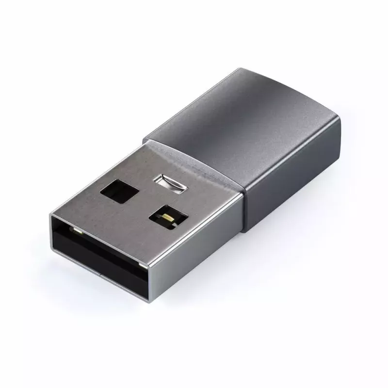 Kabel-adapter Satechi ST-TAUCM USB-A naar USB-C grijs