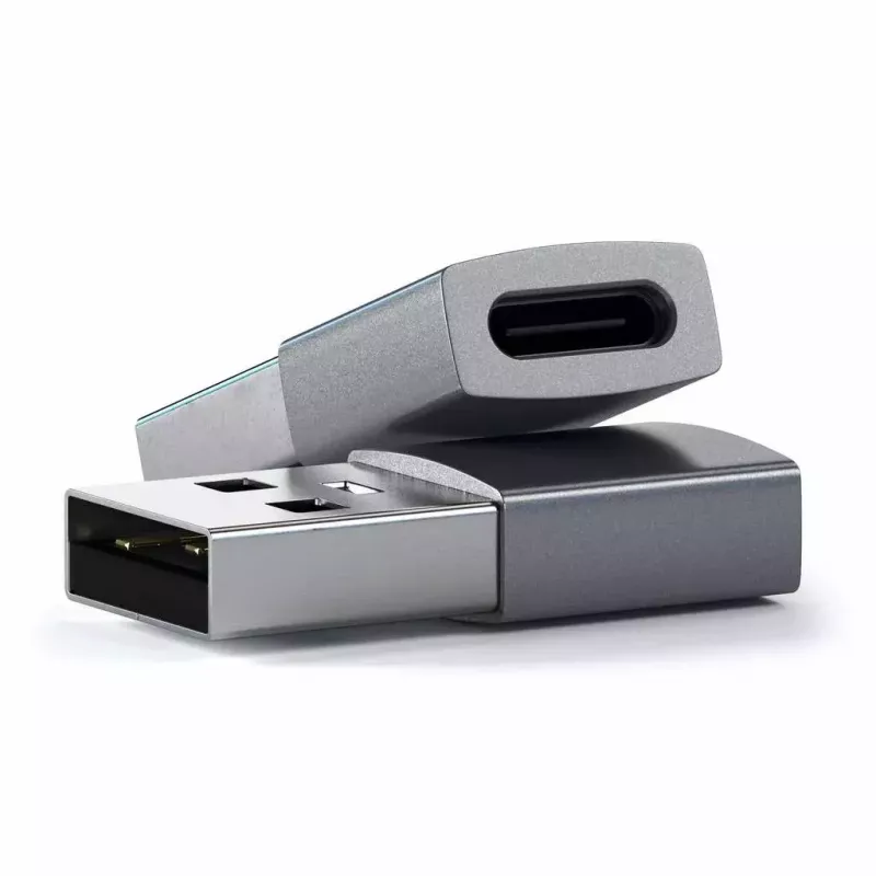 Kabel-adapter Satechi ST-TAUCM USB-A naar USB-C grijs